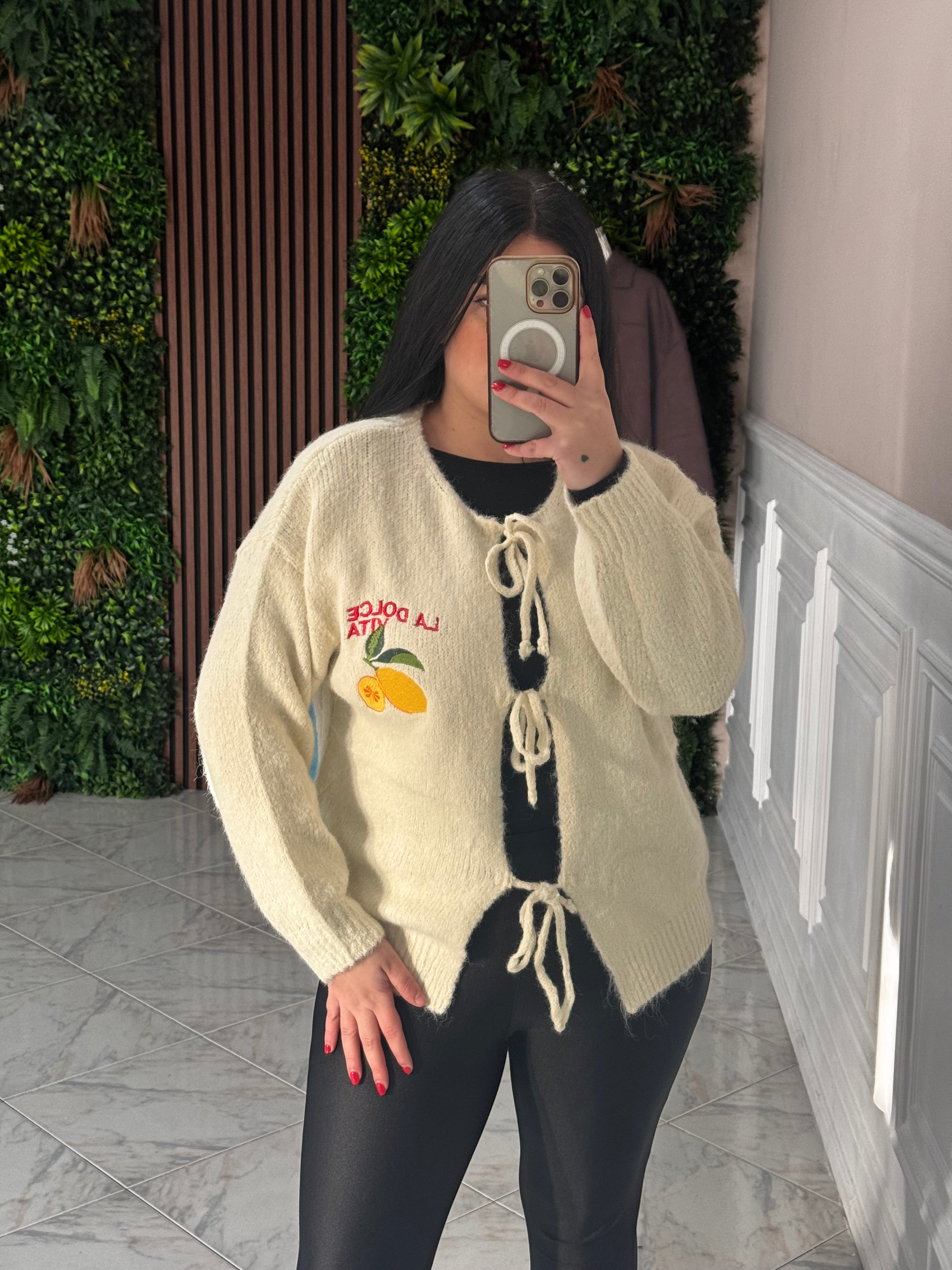 Cardigan La dolce vita