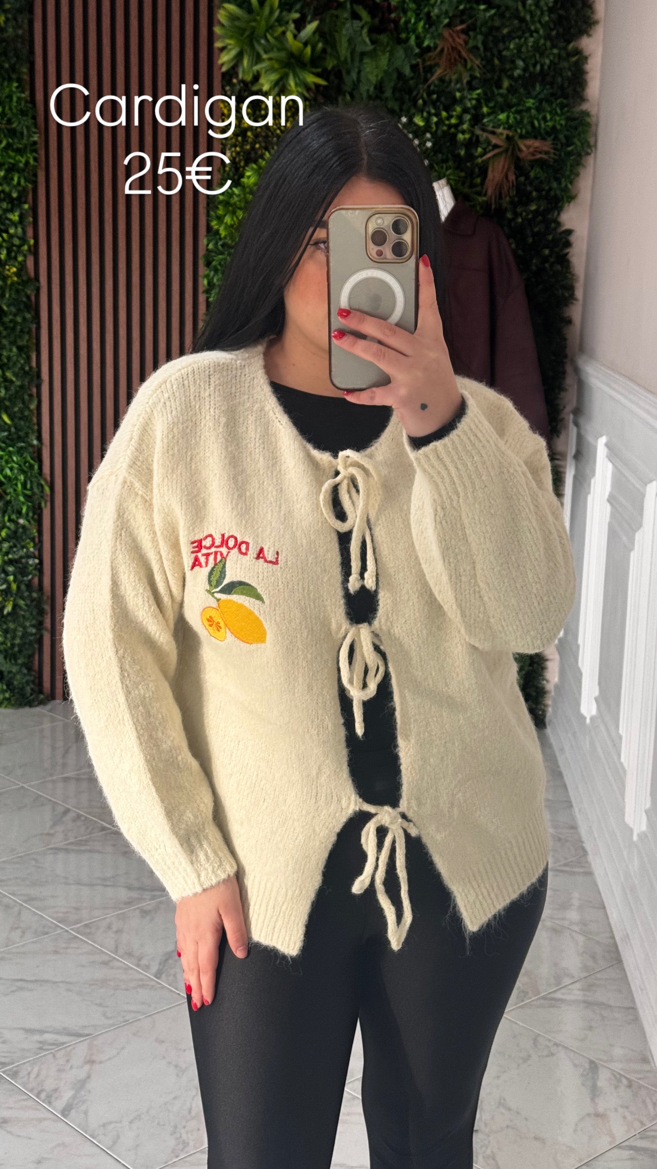 Cardigan La dolce vita