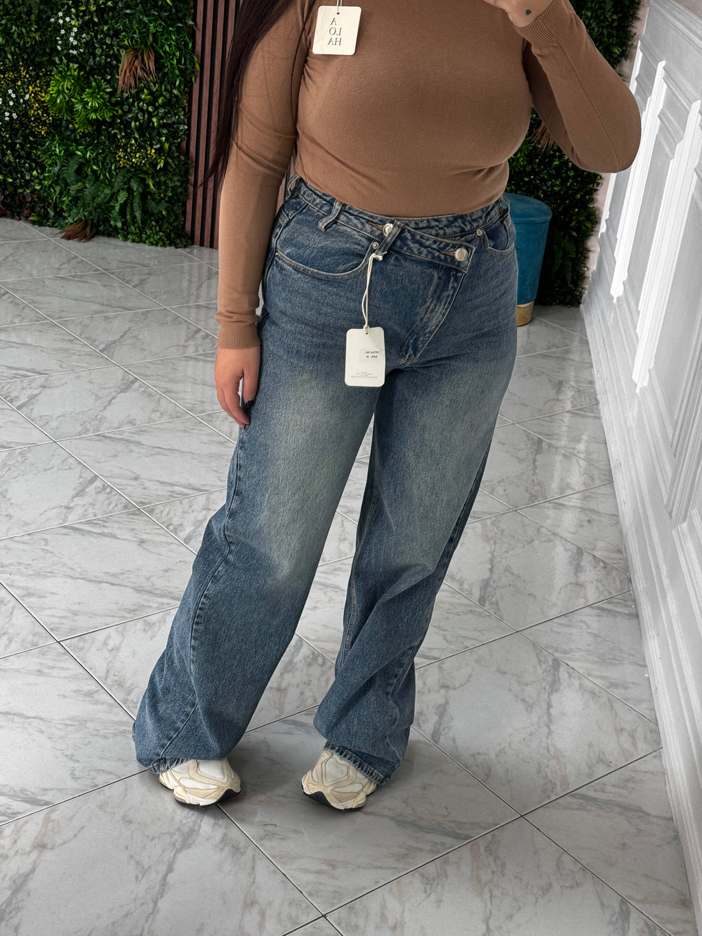 Jeans Rose Doppiobottone