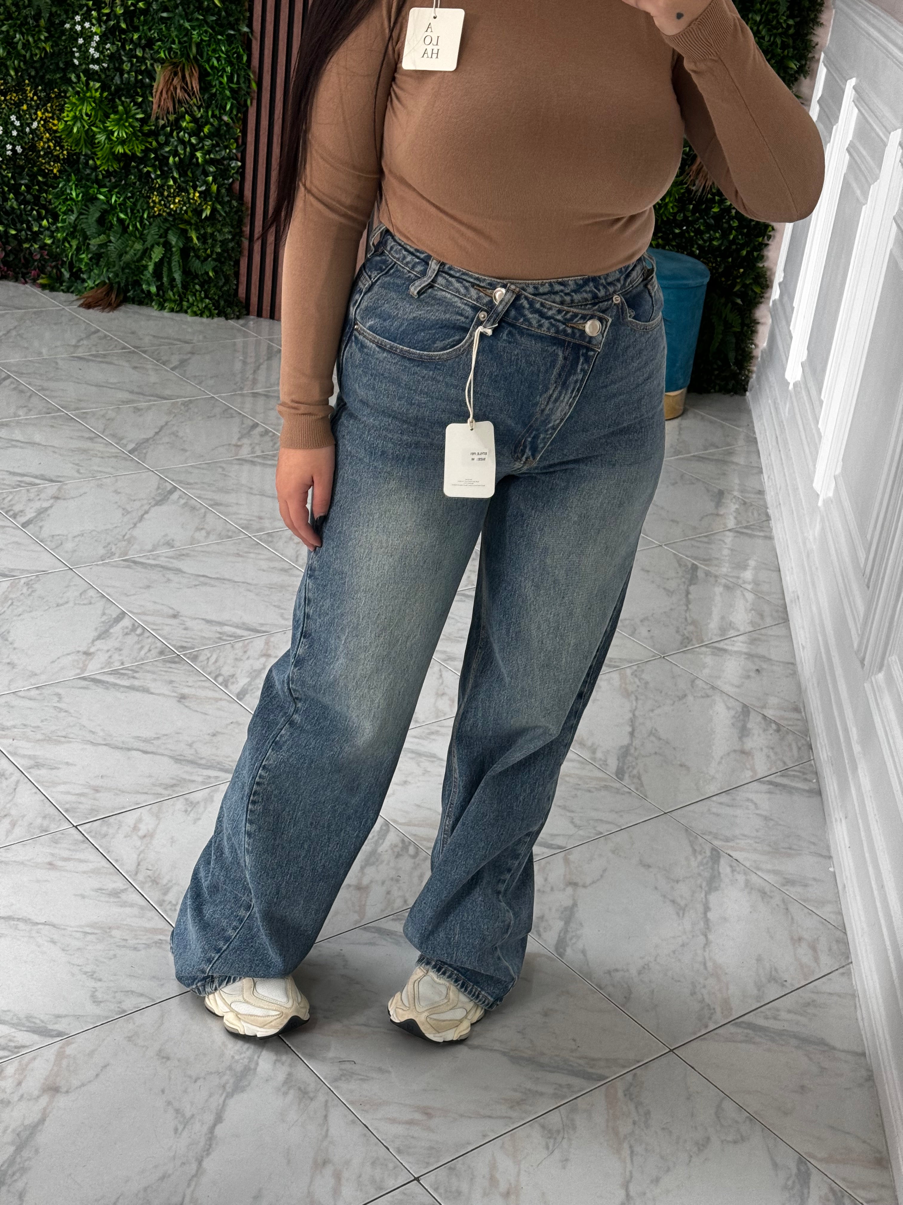 Jeans Rose Doppiobottone