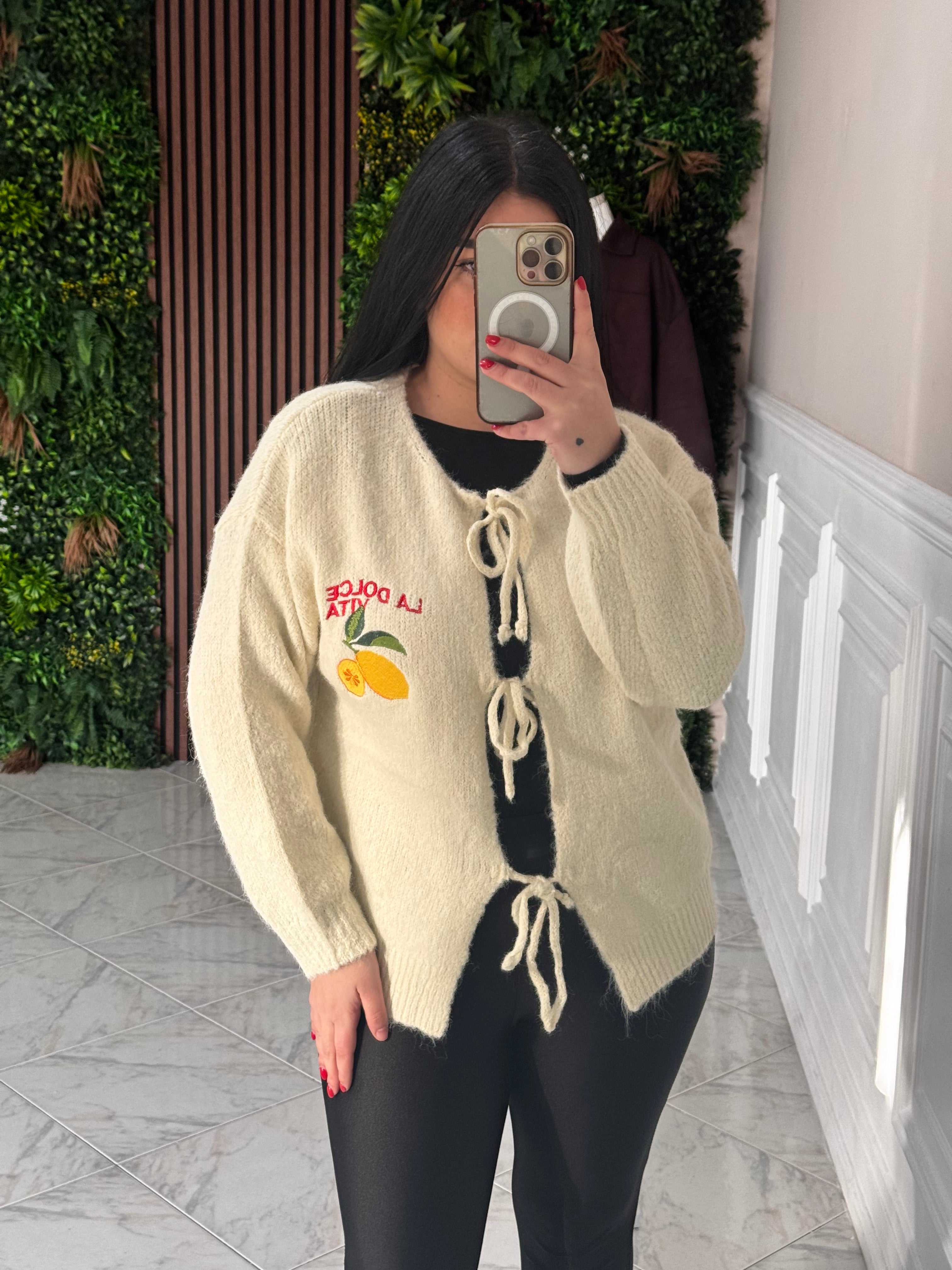 Cardigan La dolce vita