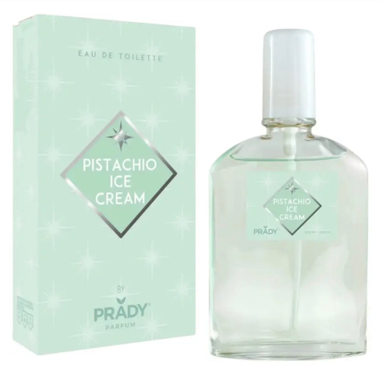 Eau de Toilette Pistachio Ice Cream - 85 ml - Prady | Profumo Dolce e Cremoso per Donna - Prady